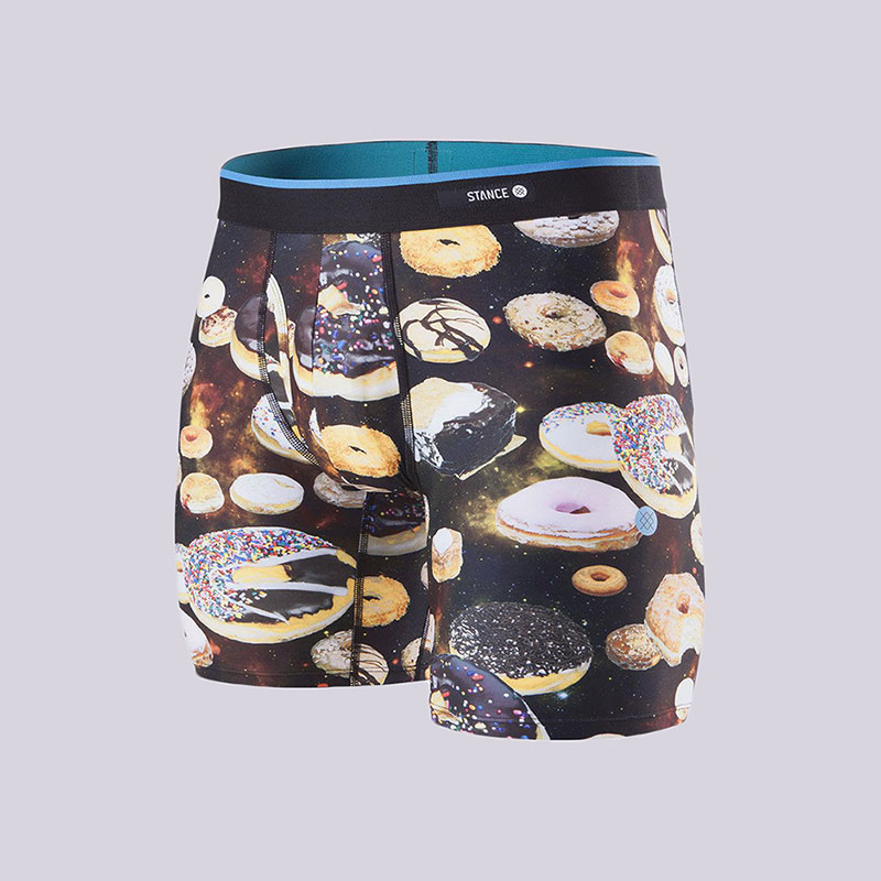 мужские коричневые боксеры Stance Boxer Brief Donut Galaxy M803C18DON-MULTI - цена, описание, фото 1